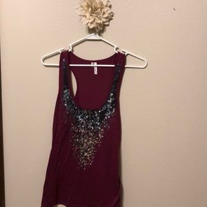 Sequined Tank
